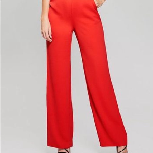 Guess Pants & Jumpsuits New Guess Jumpsuit Orange Belted Poshmark
